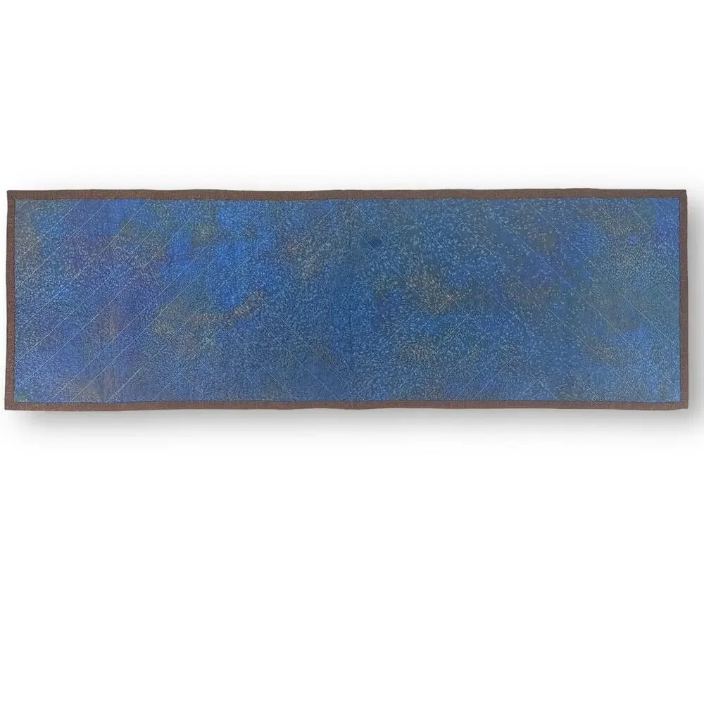 Rustic Cowboy Horse Ranch Diamond Table Runner
